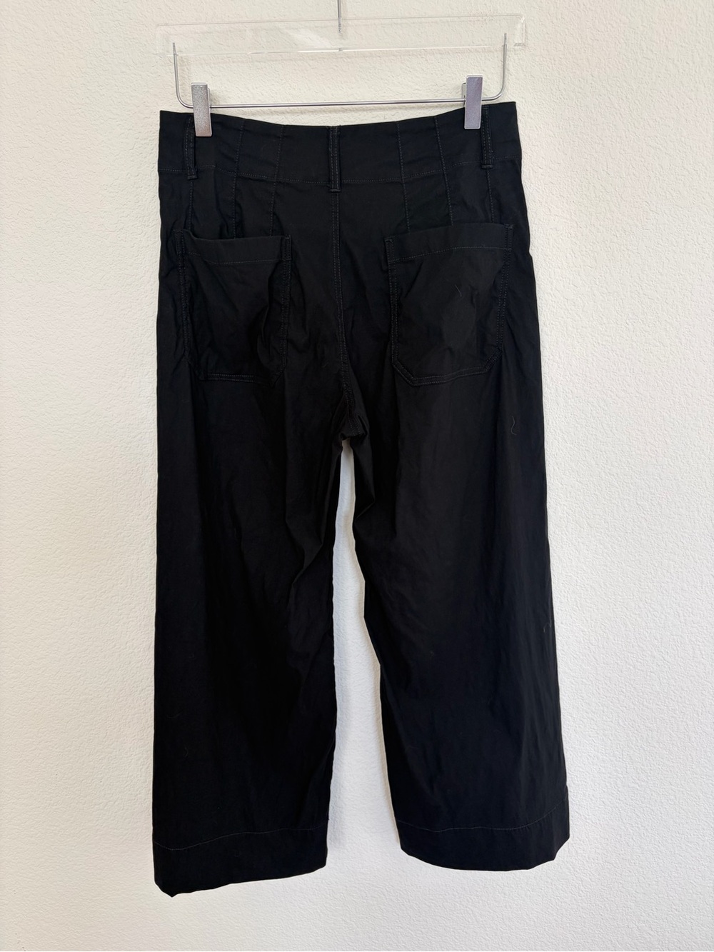 Maeve The Colette Black Wide-Leg Pants | 28P - Picture 4 of 12